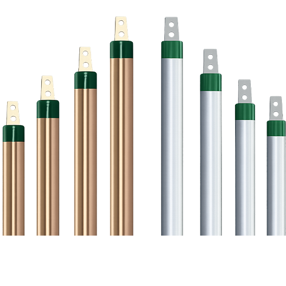 GI & Copper Earthing Electrodes